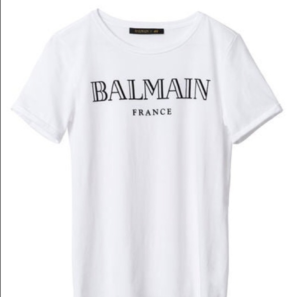 Balmain x H&M collaboration Tshirt